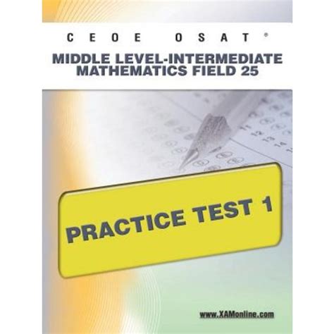 Ceoe osat middle level intermediate mathematics field 25 teacher certification test prep study guide xam osat. - Ricerche sull' auctoramentum e sulla condizione degli auctorati.