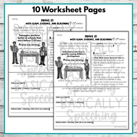 Cer Practice Worksheet With Answers