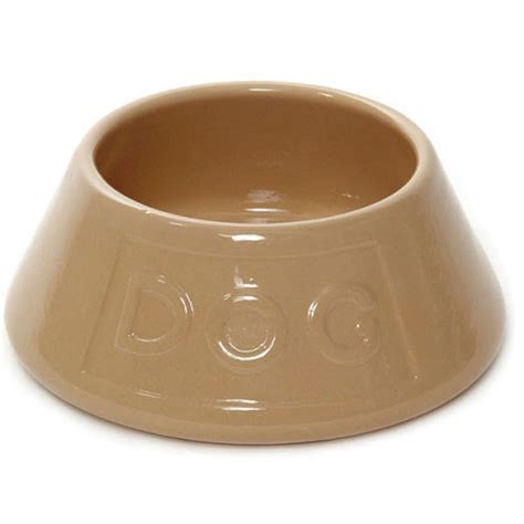 Ceramic Mason Cash Spaniel Bowl 21cm No-Tip, Dog Lettering