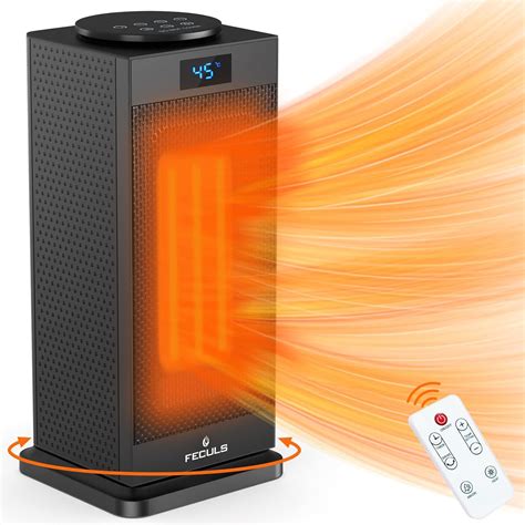 Ceramic Space Tower Heater - 1500W Electric Portable …