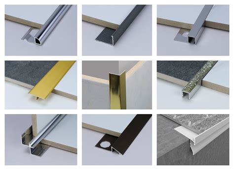 Ceramic tile edge trim installation.  Apply tile glue.  This guide covers e...