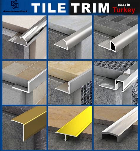 Ceramic tile edge trim installation. com.  Discover how to install tile edg...