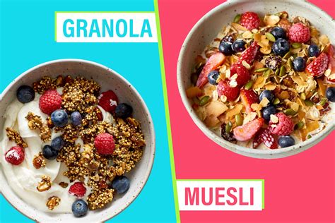 Cereal vs Muesli - What