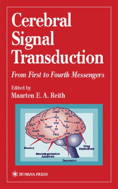 Cerebral Signal Transduction From First To Fourth Messengers 1st Edition