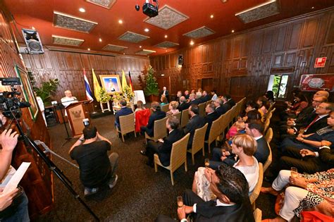 Ceremony for presentation of the Grand Cross of the Order of ...