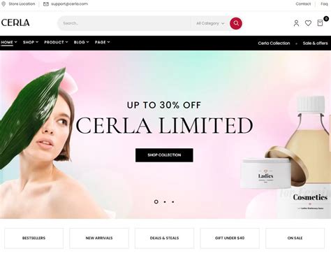 Cerla theme documentation. Cerla &ndash; Cosmetics WooCommerce WordPress Theme Ce...