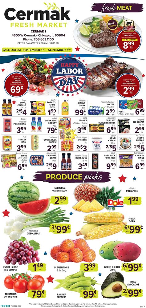 Subscribe to our weekly ad! _ ... 2101 W. Cermak Rd. Chicago, IL 60608 Ph.: (773) 247 0622 Fax: (773) 247 7591 Open 7 days a week Store Hours ... Open 7 days a week Store Hours 6:00am-11:00pm . 30 N. Root Street Aurora, IL 60505 Ph.: (630) 844 2005 Fax: (630) 896 1218 Open 7 days a week Store Hours 7:00am-11:00pm . 1520 Theodore St Crest …. 