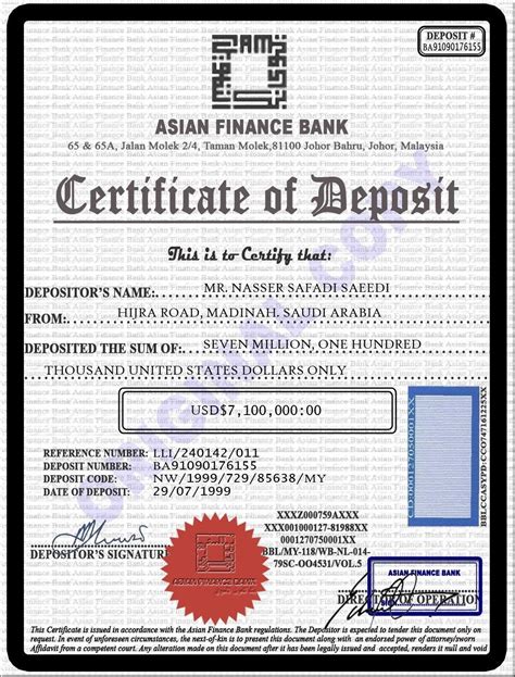 Certificate Of Deposit Companies