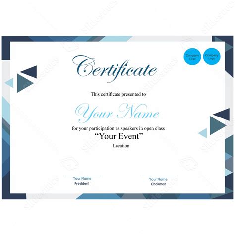 Certificate Recognition Certificates Sign Word Template And Google Docs
