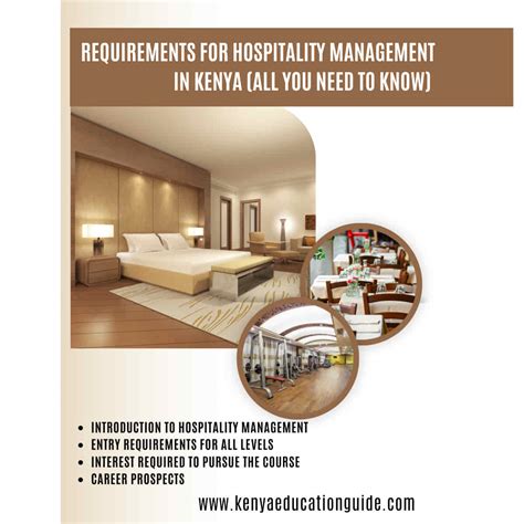 Certificate in Hospitality Management in Kenya