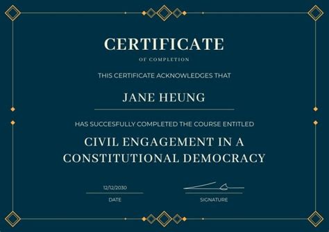 The Cybersecurity Law and Policy Certificate 