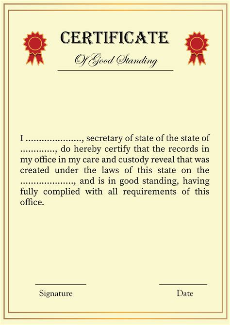 Certificate of Good Standing: Everything You Should Know