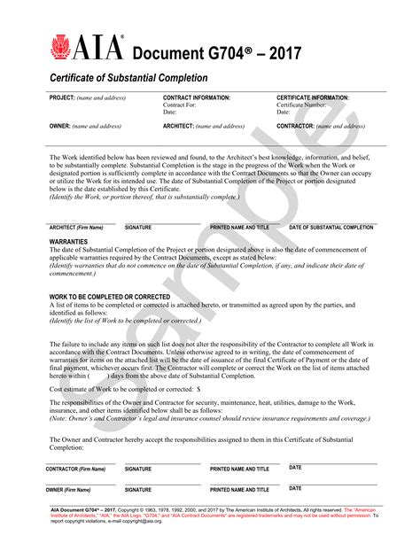 Certificate of Substantial Completion: What It Is and Why It’s …