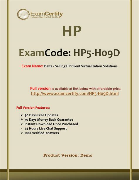 Certification HP5-C06D Exam Dumps
