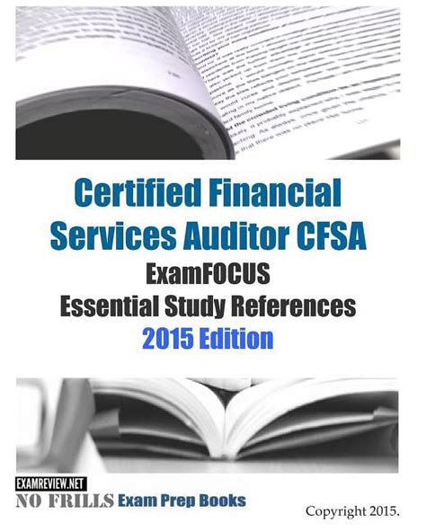 Certified financial services auditor cfsa study guide on cd. - Suzuki vitara workshop manual free download.