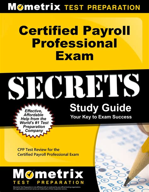 Certified payroll professional exam secrets study guide by mometrix media. - Owner manual for crane toilet tank.