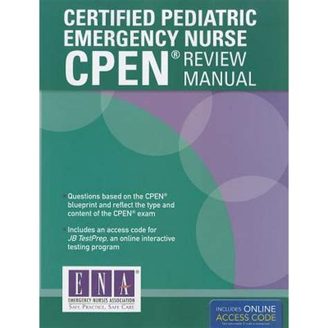 Certified pediatric emergency nurse cpen review manual by emergency nurses association. - Manual completo audi a4 b6 zip.