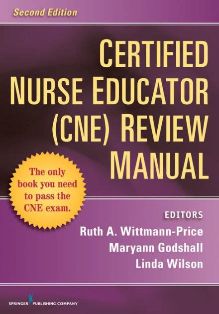 Read Certified Nurse Educator Cne Review Manual Second Edition By Ruth A Wittmannprice