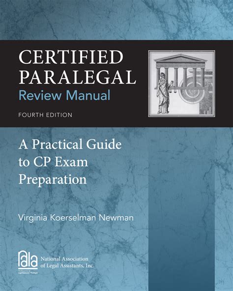 Read Online Certified Paralegal Review Manual A Practical Guide To Cp Exam Preparation By Virginia Koerselman Newman