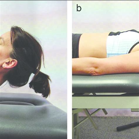 Cervical FlexionRotation Test. The cervical spine is fully flexed and... Download Scientific