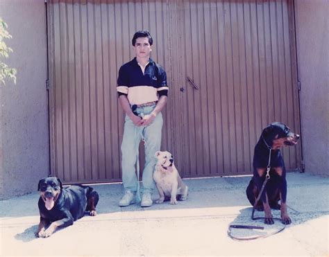 Millan had a way with dogs from a young age. It was easy to sp