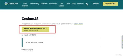 Cesium download.  1.  Links: Blog | Docs | Forum | Twitter Features: Bringing the 3D ...