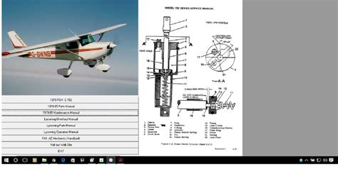 Cessna 152 maintenance manual. .  ...