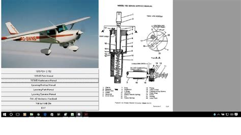 Cessna 152 repair service parts manual set engine. - 1995 chrysler lebaron repair manual free download 7827.