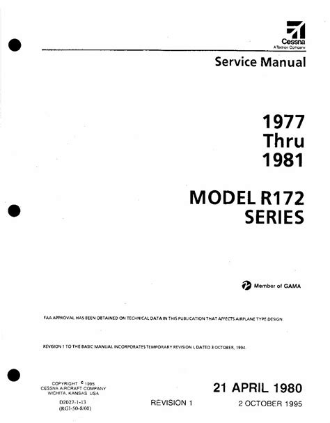 Cessna 172xp r172 skyhawk xp maintenance service manual. - Download gratuito manuale di servizio isuzu elf.
