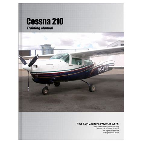 Cessna 210 training manual cessna training manuals book 5. - Locarnese, bellinzonese, riviera (2 b ande).