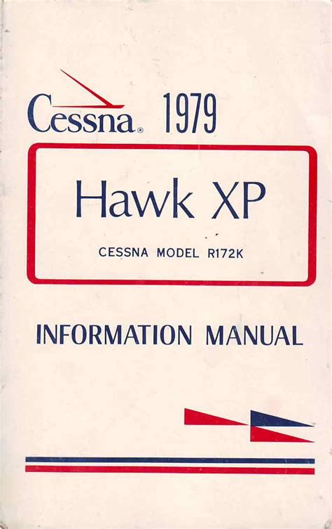 Cessna hawk xp 1979 cessna model r172k information manual. - Manual de solución de sexta edición de ingeniería económica.