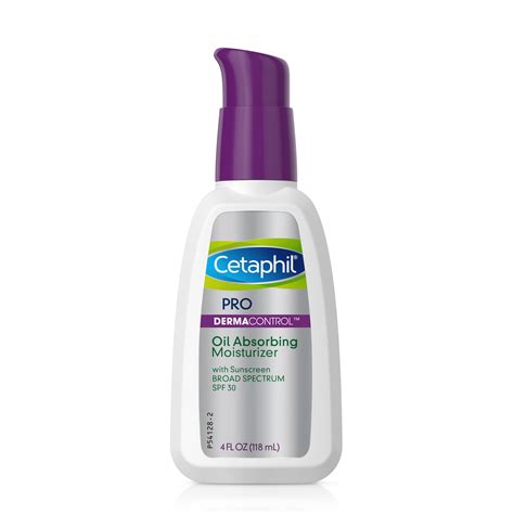 Cetaphil moisturizer for oily skin. CETAPHIL DERMACONTROL Oil Absorbing Moisturizer with SPF 30 is designed to be gentle on sensitive, oily skin. The lightweight formula absorbs quickly and won't clog pores. It is fragrance free and hypoallergenic, so won't irritate sensitive skin. 