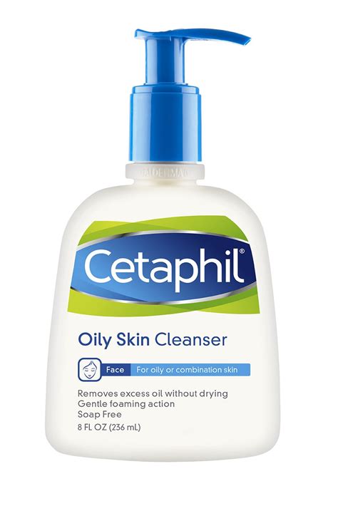 Cetaphil oily skin cleanser. Oil under control. An effective cleanser for oily, combination or acne-prone skin, Cetaphil Oily Skin Cleanser gently removes oil, dirt, impurities and make up without compromising the skin barrier. Paraben free. Oily free . Hypoallergenic . Won't clog pores . Defends against 5 signs of skin sensitivity 