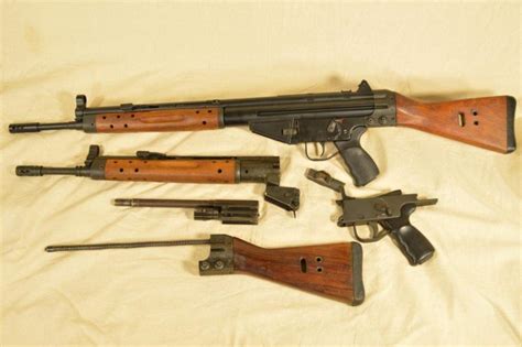 A parts set for the Spanish Cetme Model (C) semi-automatic rifle