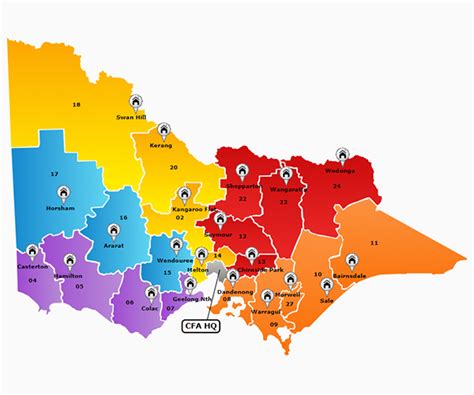 Cfa district 14 map.  This layer contains polygon features delineating the curre...
