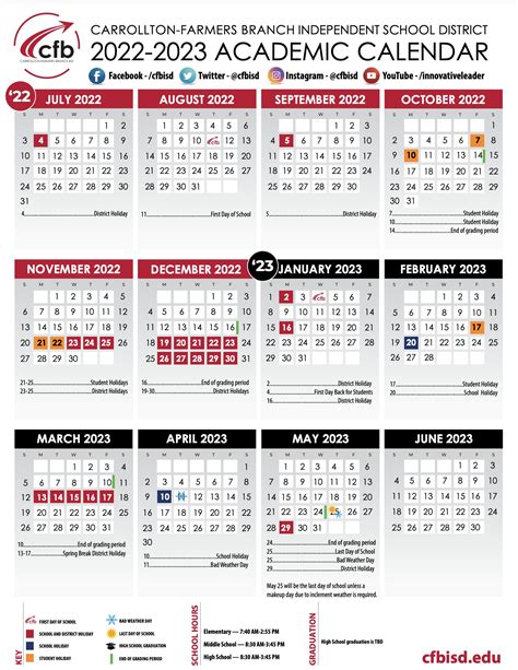 Cfbisd Calendar 2022 2023