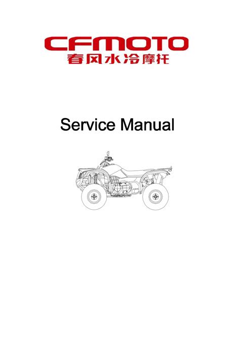Cfmoto cf500 a 4x4 atv owners manual. - 2014 navara d40 service und reparaturanleitung.