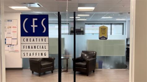 Cfs staffing. Creative Financial Staffing (CFS) is a leading, employee-owned staffing firm—the largest… · Experience: Creative Financial Staffing (CFS) · Location: Greater Boston · 500+ connections on ... 