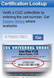 Cgc certification lookup. Things To Know About Cgc certification lookup. 