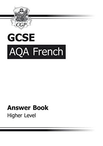 Cgp Gcse Aqa Higher French Workbook Answers