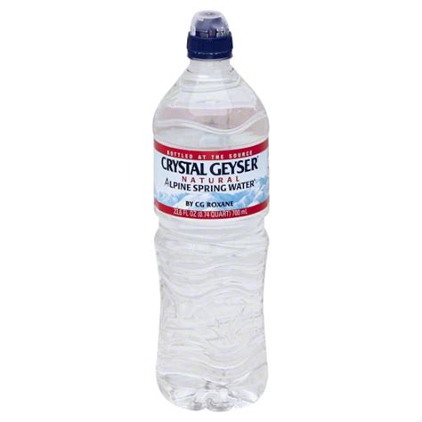 Cgroxane. The company was founded in 1990 as a joint venture between a French bottled-water company called Societe Roxane and is now based in San Francisco, California. TN.# (423) 338-4453 Email: cgroxcustserv@crystalgeyser.com Address: 303 Crystal Geyser Ln. 