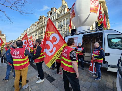 Cgt TCL Grosse manif à Lyon. - Facebook