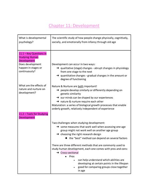 Ch 11 - Blakenship - Chapter 11: Development What is developmental …