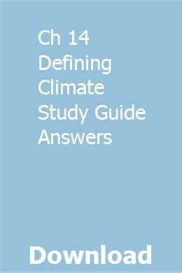 Ch 14 defining climate study guide answers. - Manuale di esercizi per palestra di casa impex marcy.