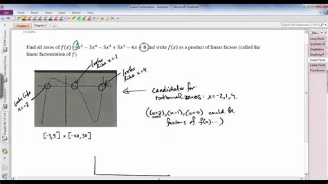 Ch 2.5 Linear Factorization Example 1 YouTube