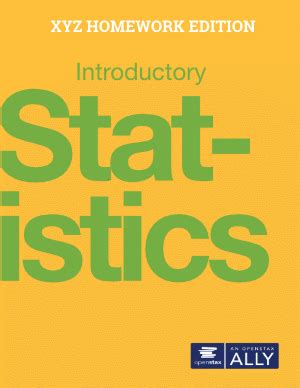 Ch. 8 Homework - Statistics OpenStax