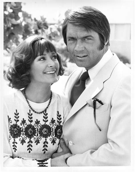 CAPTION: Chad Everett and his wife, actress Shelby Grant