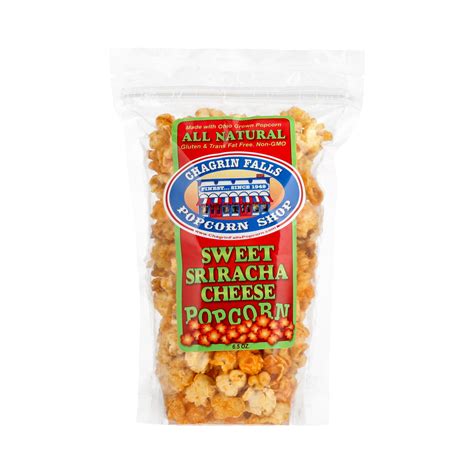 Chagrin Falls Popcorn Shop Sweet Sriracha Cheese Popcorn