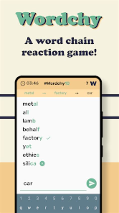 Chain Reaction. Word Chain for Android Download