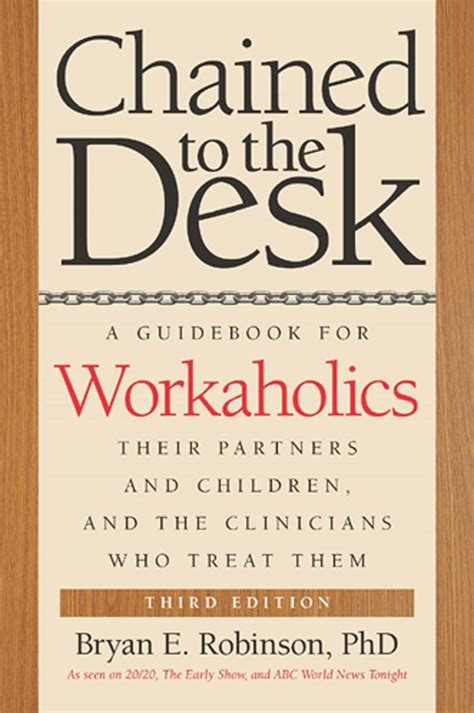 Chained to the desk third edition a guidebook for workaholics their partners and children and the clinicians. - Svensk bygd i osterbotten, nu och fordom.